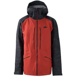 Strafe Outerwear Nomad Jacket Size Large, Red/Camo Black - Like New